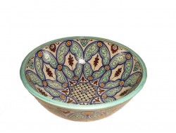 Handmade moroccan design bowl,extra-large